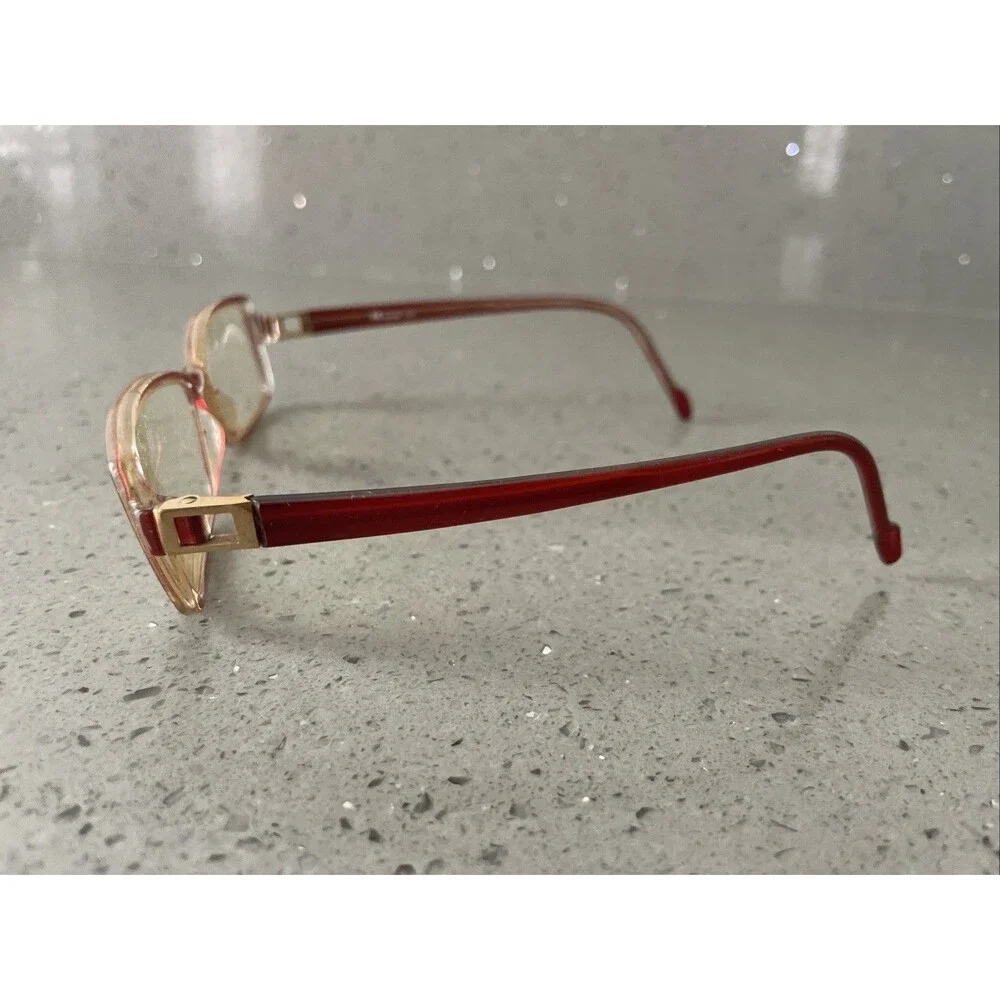 Nygard Eyeglasses Eye Glasses Frames ONLY Red Cen full rim 54-14-141